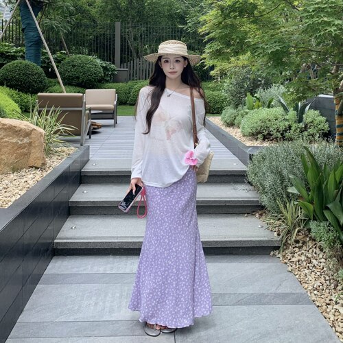 3MER蝴蝶罩衫碎花裙套装