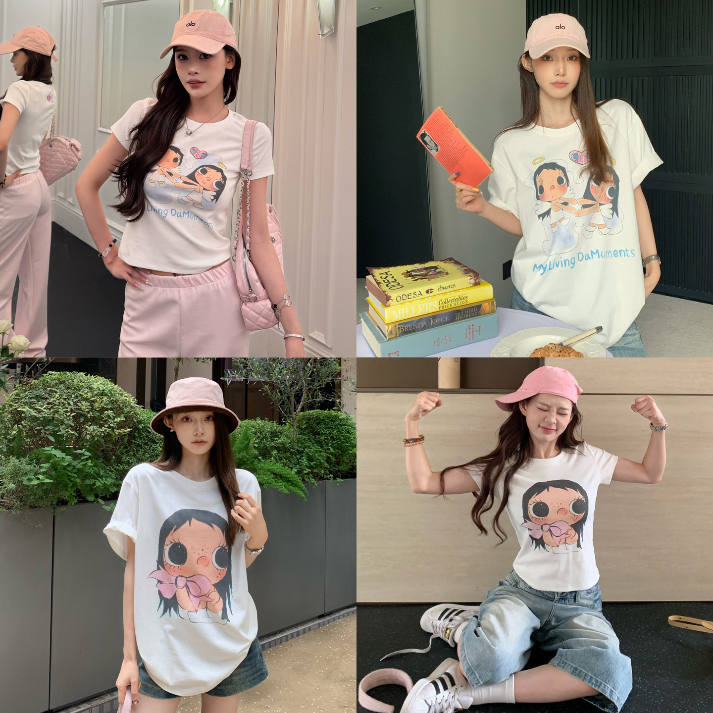 3MER小玉长短款姐妹T图片