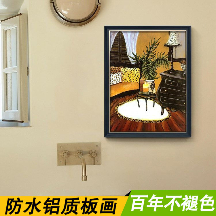 厕所卫生间浴室防水简约装饰画