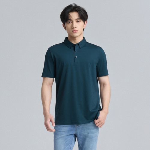 【大美丽专享】JEFULEI/吉弗雷春夏新品短袖翻领T恤
