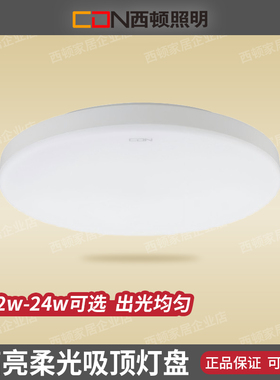 西顿高边白LED吸顶灯12W 18W 24W LED吸顶灯CEX12-03 CEX18-03