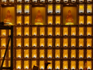 千佛墙万佛墙琉璃砖,支持各种尺寸材质定制厂家直销欢迎旺旺咨询