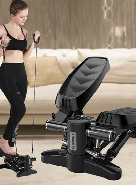 家用液压踏步机 Stepper健身器材带拉力绳室内用腿部训练踏步机