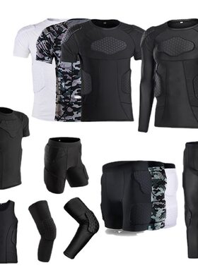 足球服护具防撞防摔门将训练服NFL橄榄球衣套装滑雪护肩运动装备