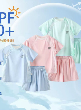儿童夏季透气速干运动套装