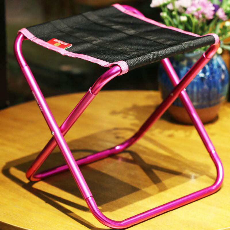 原力森林 户外折叠凳  便携式钓鱼椅子 铝合金凳子 超轻小马扎