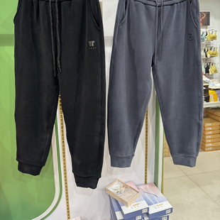 子2580 她炽冬新款 防风长卫裤 加长绒加厚休闲运动裤 绒磨磨男士