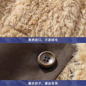 皮毛一体两面穿男士男外套冬季加厚夹克A087-PM363-P245  控368图片