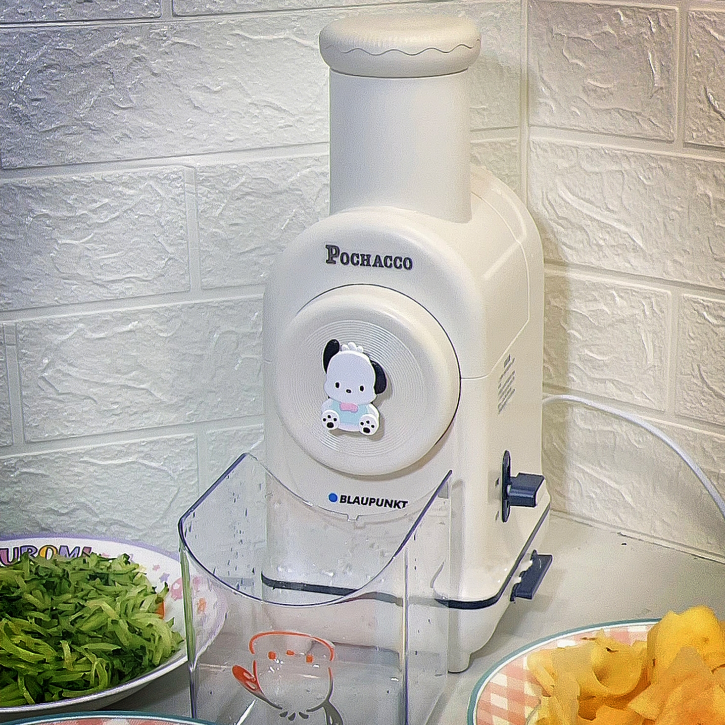 网红蓝宝电动切菜机切丝神器