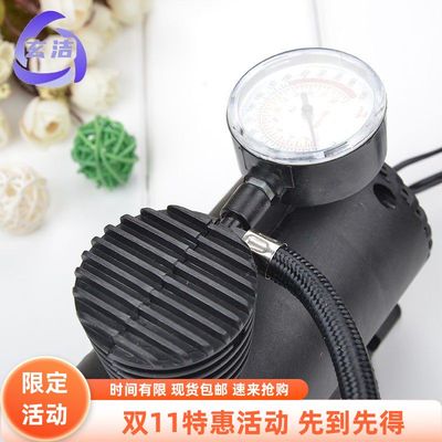 车载充气泵打气泵便携式汽车用轮胎大功率电动双缸高压车用测胎压