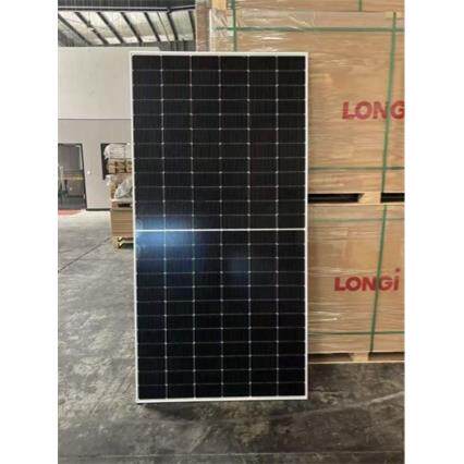 隆基太阳能光伏板450-600W单晶光伏发电板户外屋顶太阳能电池