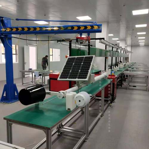 新能源电池组装线倍速链输送机移栽机装配线自动循环流水线自动化