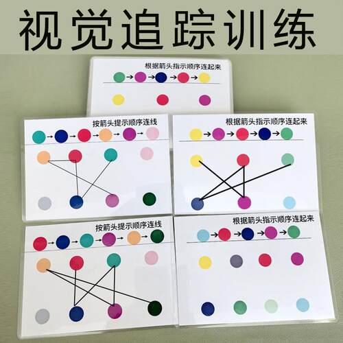 视觉专注力注意力玩具教具卡片