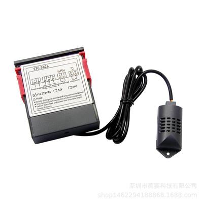 高品质STC-3028智能数显温湿度控制器 养殖孵化温湿度计 湿度仪表