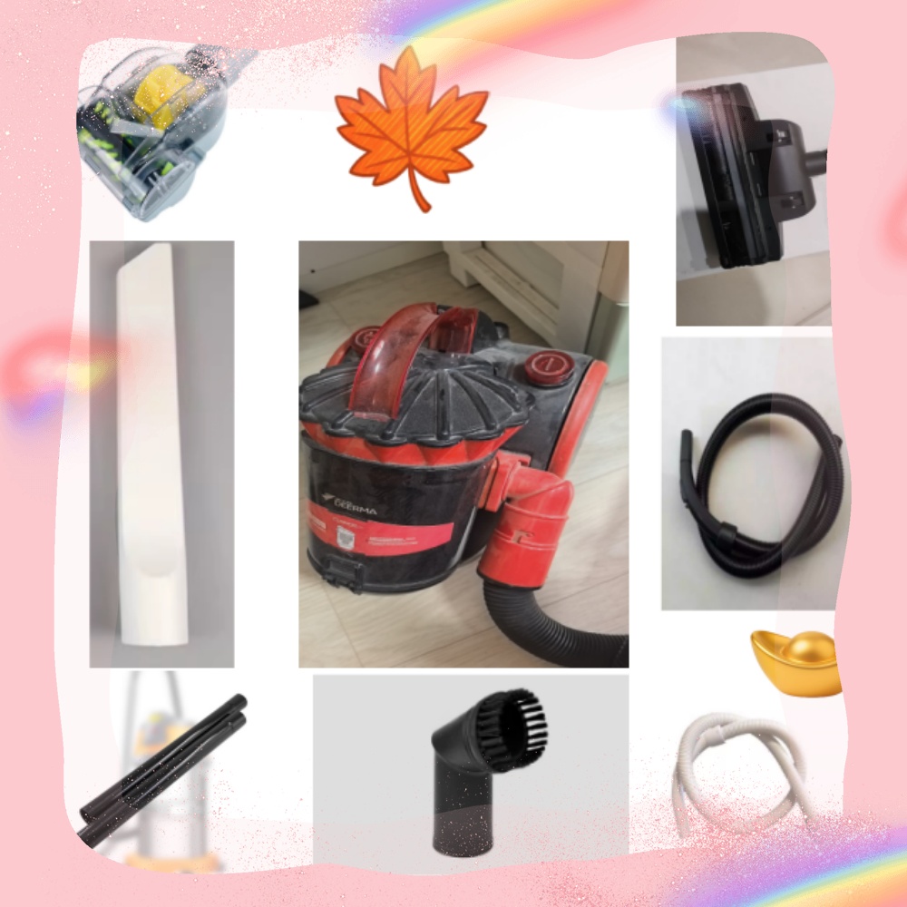 德尔玛吸尘器配件软管吸嘴