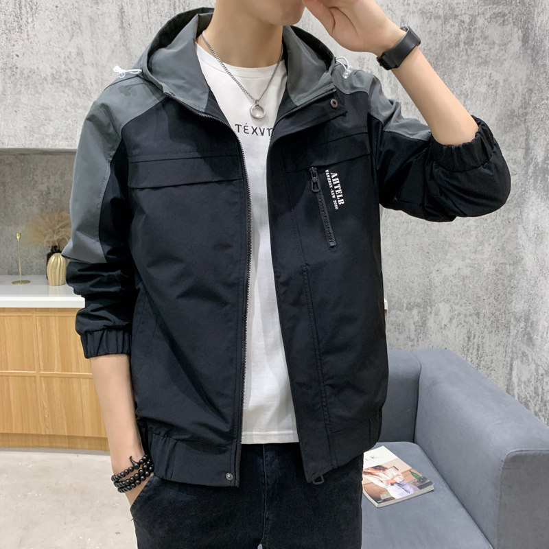 外套男士春秋季2023新款韩版工装休闲夹克上衣JK2117-P68,男装夹克,星座308B-2