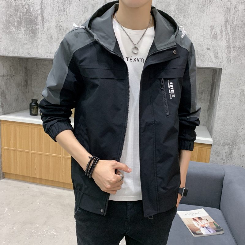 外套男士春秋季2023新款韩版工装休闲夹克上衣JK2117-P68,男装夹克,星座308B-2