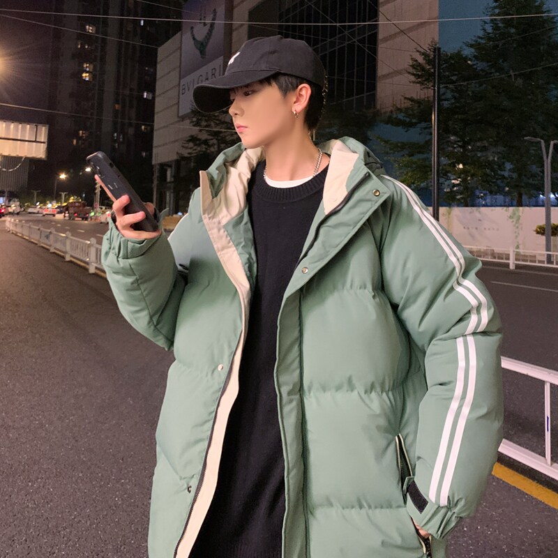 秋冬新款棉衣外套男宽松加棉加厚ins大码港风情侣棉服MY0710-P85,男装棉衣,星座308B-2
