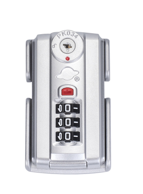 S123#旅行箱扣锁配件PK034密码锁更换拉杆箱PKE锁修理箱包小长锁