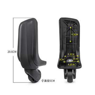 BW030 326万向轮配件脚轮皮箱包轱辘滚轮修理 南翔拉杆箱轮替换D