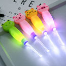 发光挖耳勺成人掏掏耳朵神器工具套装儿童采耳灯耳朵清洁掏耳勺子