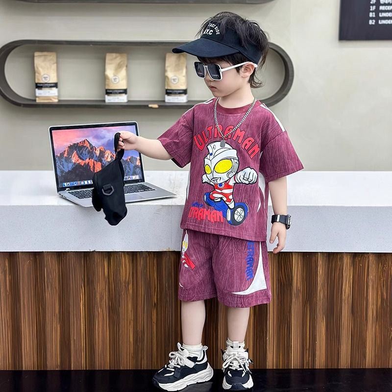 2024新款速干奥特曼衣服痞帅