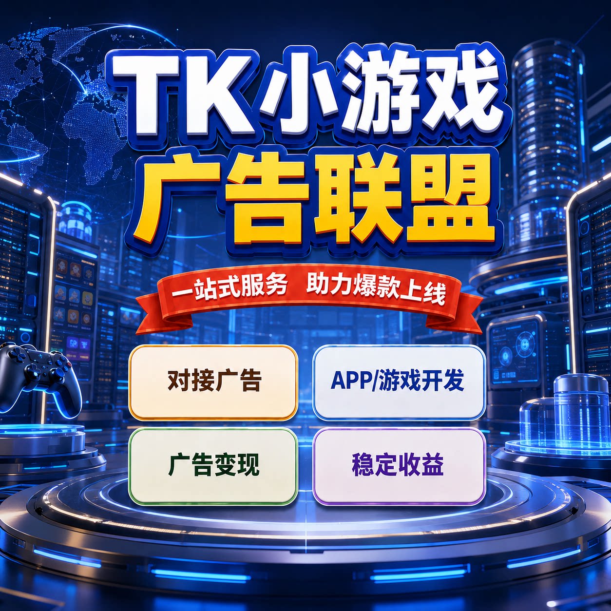 TikTok小游戏出海风口对接流量主刷广告赚钱变现快速上架快速盈利