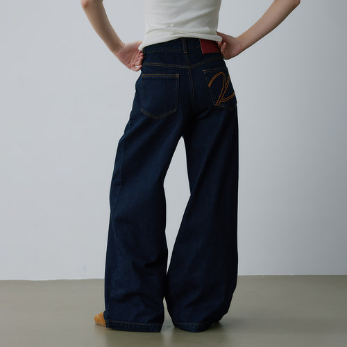 kani13盎司原色牛仔裤