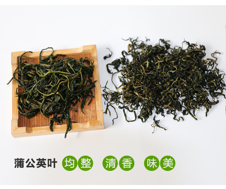 蒲公英叶茶500g新货长白山婆婆丁茶野生蒲公英茶古古丁花草茶