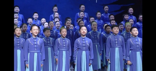儿童汉服国学演出服古装书童表演服中小学生诗歌朗诵古典舞蹈裙