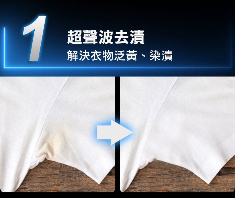 TAIWAN FUTURE RESEARCH INSTITUTE 3-IN-1 TRAVEL PORTABLE CLOTHES MINI WIRELESS IRON + ULTRASONIC LAUNDRY + GO