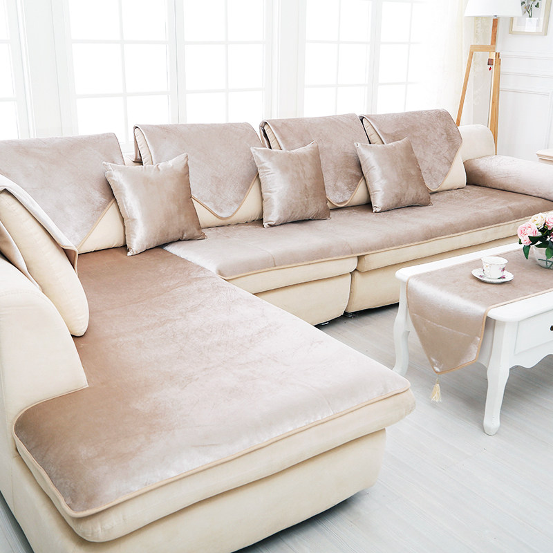 冬季毛绒沙发垫布艺四季通用沙发坐垫防滑沙发套巾罩简约现代定做,居家布艺,沙发垫,淘宝优惠券,粉丝福利购,淘宝优惠卷