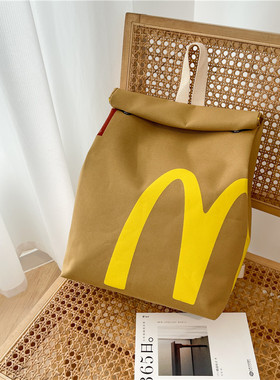 麦门麦当劳创意背包生日礼物送女生闺蜜同学女孩实用又搞怪毕业季