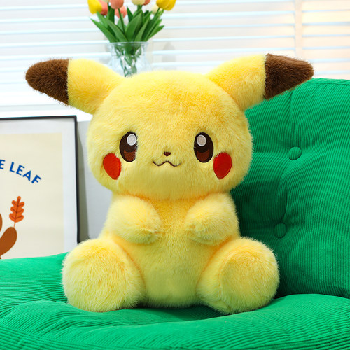 爆款皮卡丘公仔毛绒玩具大玩偶比卡丘可爱抱枕超萌娃娃儿童礼物女