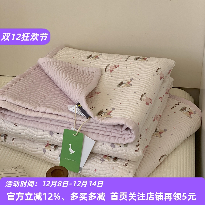 大鹅莫代尔床盖凉感防滑可机洗