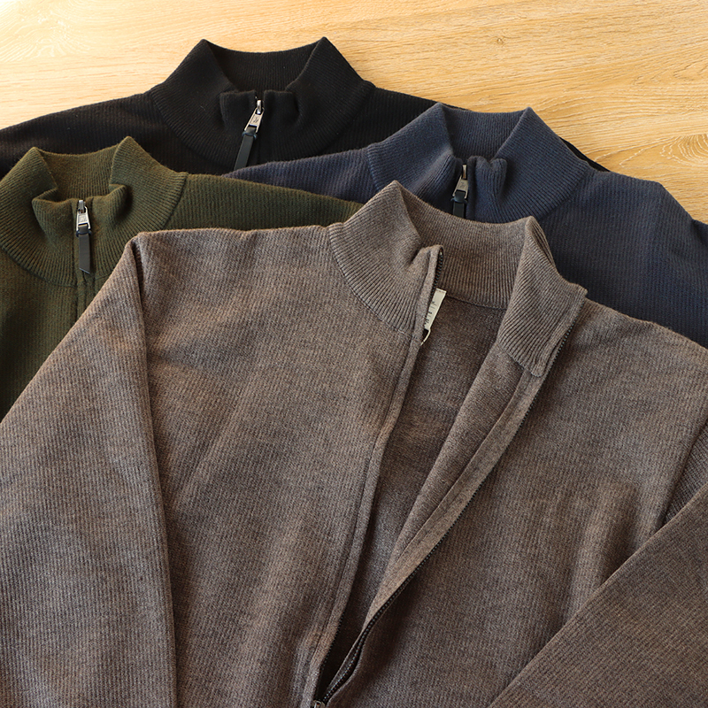 开衫毛线衣混纺面料大弹力