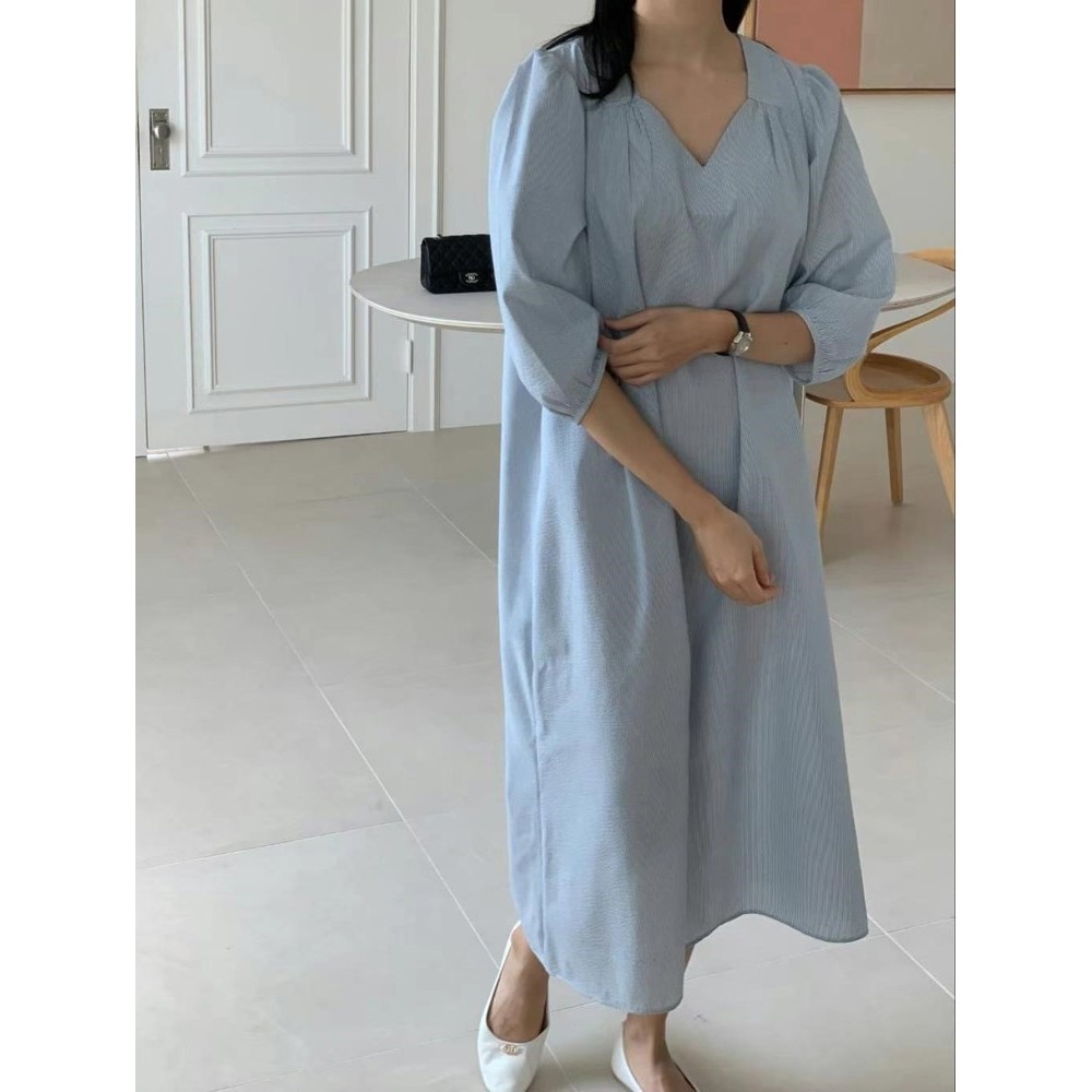 九0701韩国东大门连衣裙区Jrun-8573297秋季街头通勤个性纯色气质