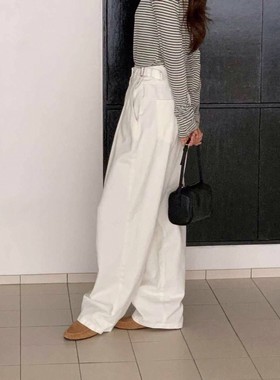 九1024韩国东大门休闲长裤区Notice-8680050大气通勤复古纯色时尚