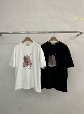 九1208韩国东大门t恤区Levase-8722579正品知性休闲优雅直邮清新