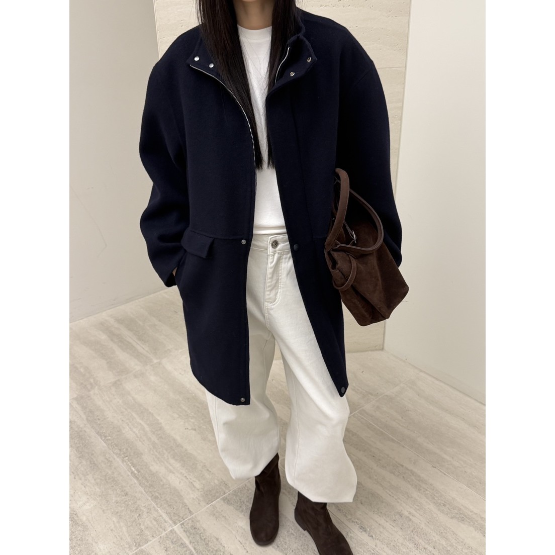 八1115韩国东大门运动瑜伽外套款大衣区4492359高档冬款都市新款