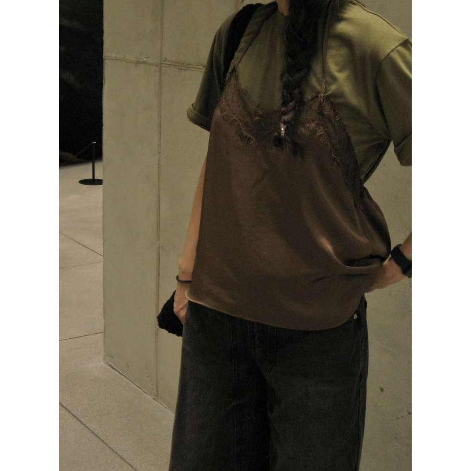 九1012韩国东大门背心区MUNSELL-8666741直邮街舞人气简约秋季