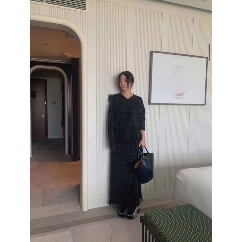 九1129韩国东大门套装区FLAMINGO-8715944浪漫可爱洋气冬季百搭