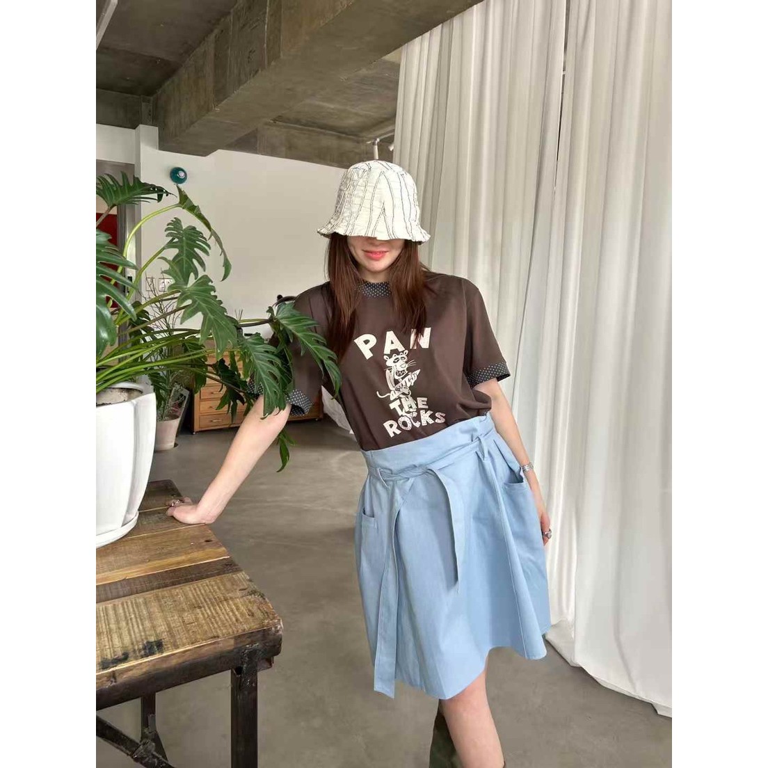 八0625韩国东大门运动瑜伽T恤区4304962可爱原宿夏季个性正品学院