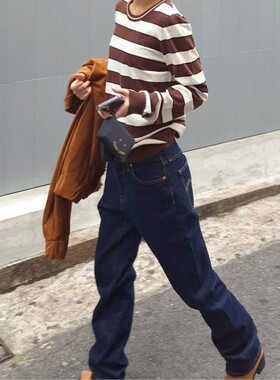 九0927韩国东大门针织衫区ous-8656257休闲炸街直邮都市人气风格