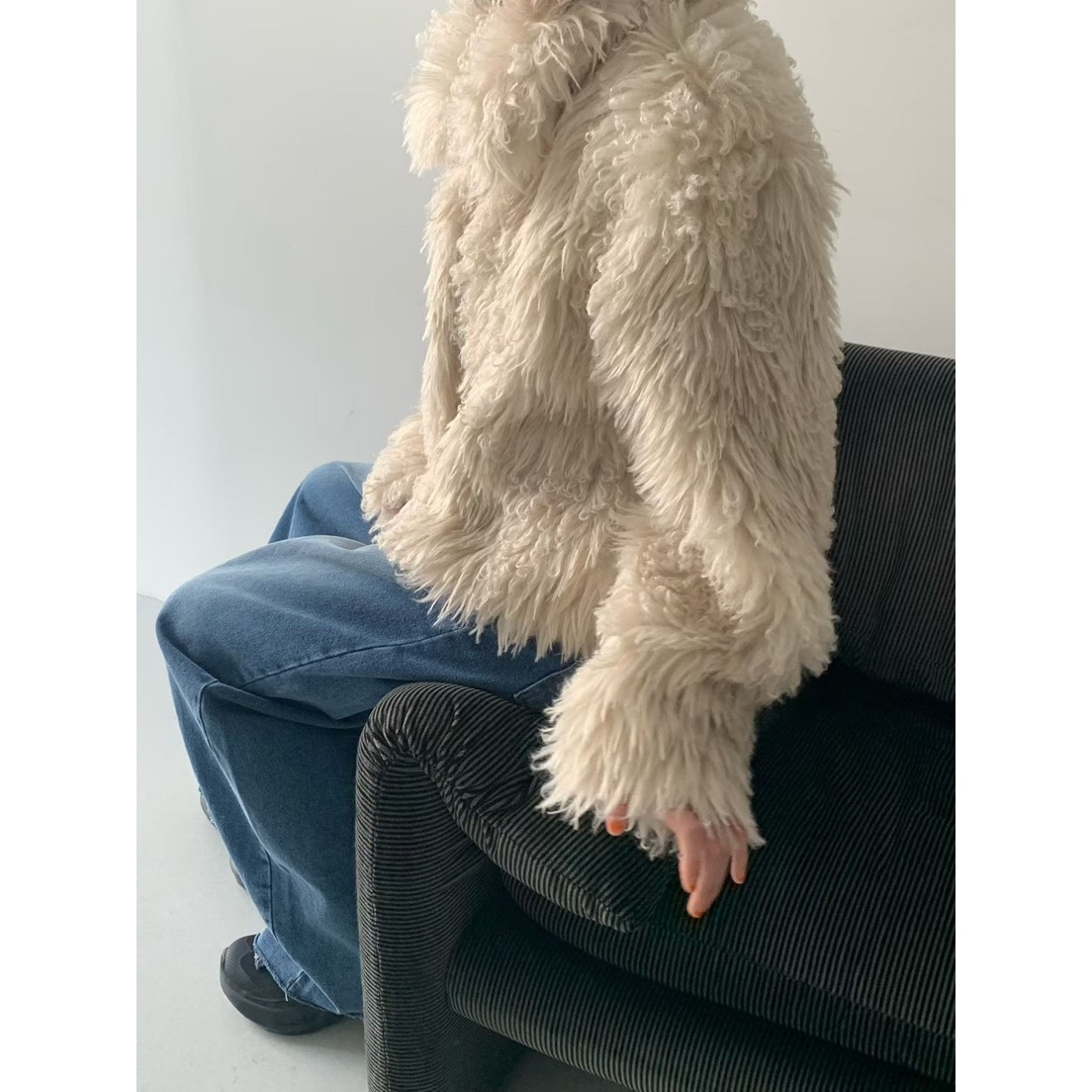 八1126韩国东大门运动瑜伽外套短款大衣区4504347洋气通勤优雅