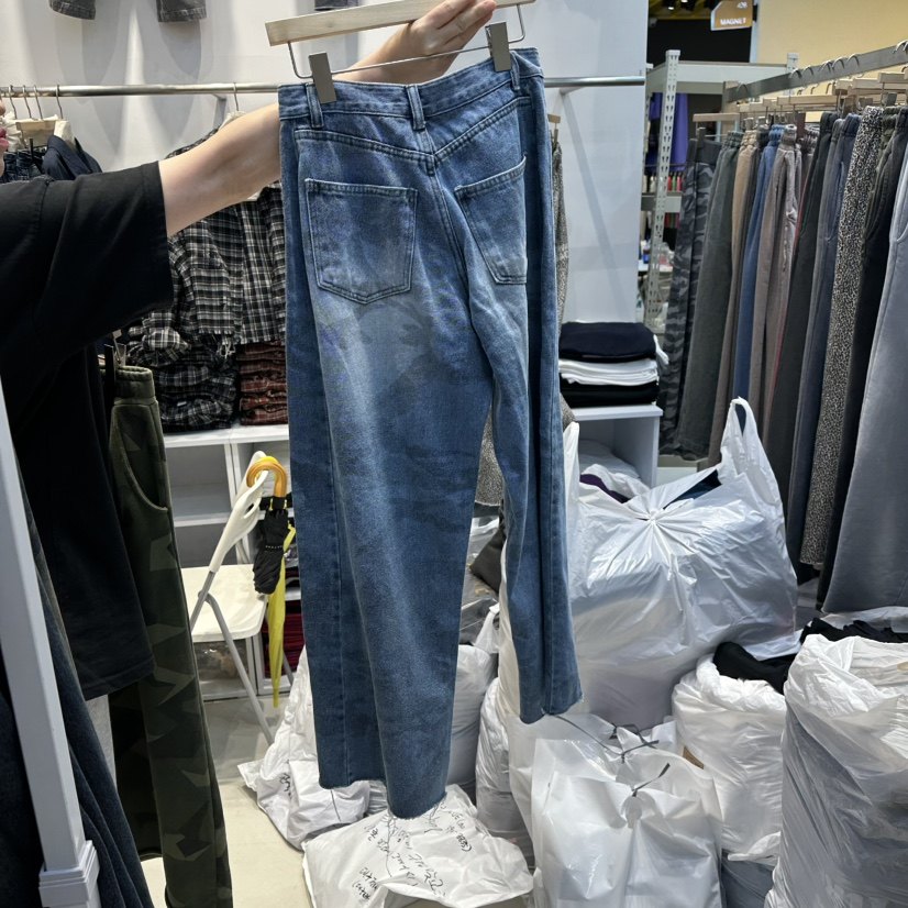 八0919韩国东大门运动牛仔裤区4416196个性正品原宿休闲魅力直邮