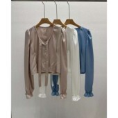 九1217韩国东大门衬衫 浪漫可爱 韩版 区crong 8734226独特春冬时装