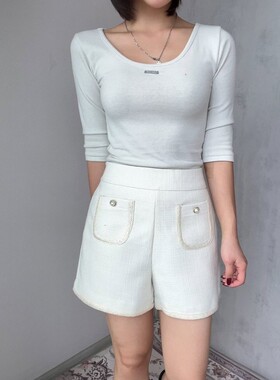 九1105韩国东大门运动短裤区soomanchae-8688298炸街秋季知性通勤