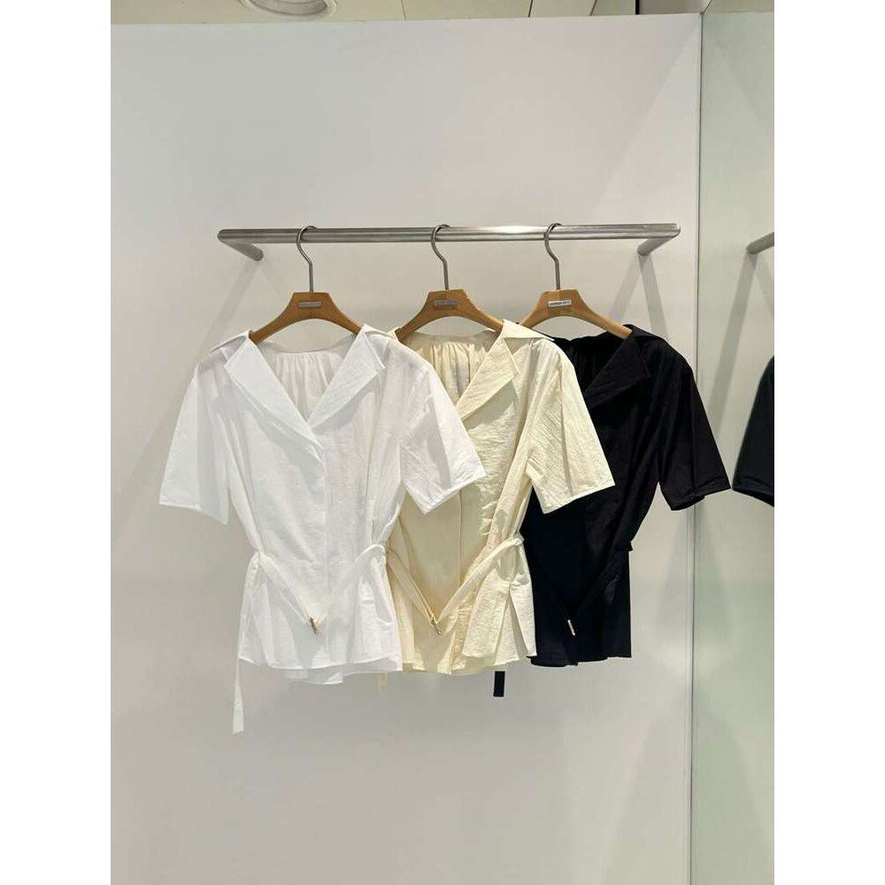 九0322韩国东大门t恤区MER-8753578潮流春季大气通勤简约纯色时尚