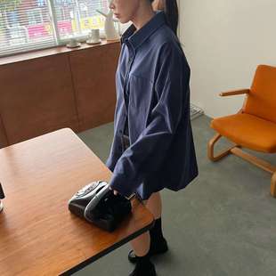 高端通勤优雅 8679662人气简约秋季 九1024韩国东大门衬衫 区BLAIR